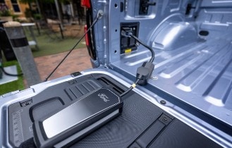 F-150 Lightning Pro charging